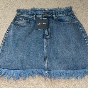 Womens New Lelis Collection Denim Skirt